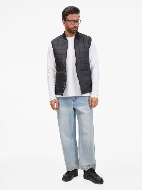 Жилет унисекс Warmbridge, черный арт.18307.30