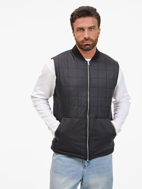 Жилет унисекс Warmbridge, черный арт.18307.30