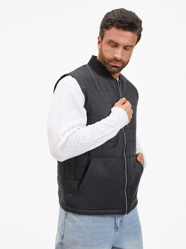 Жилет унисекс Warmbridge, черный арт.18307.30
