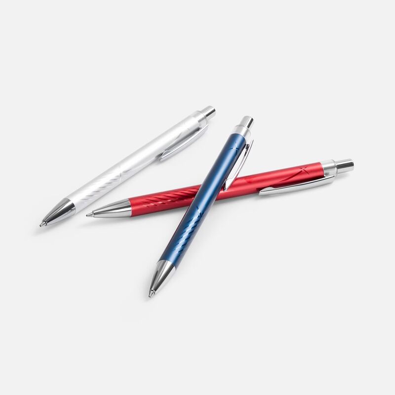 Ручка шариковая SparkLine, серебристая арт.22211.10