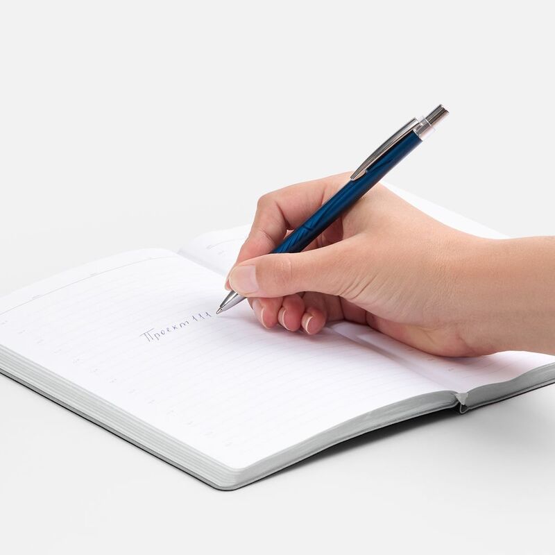 Ручка шариковая SparkLine, темно-синяя арт.22211.40