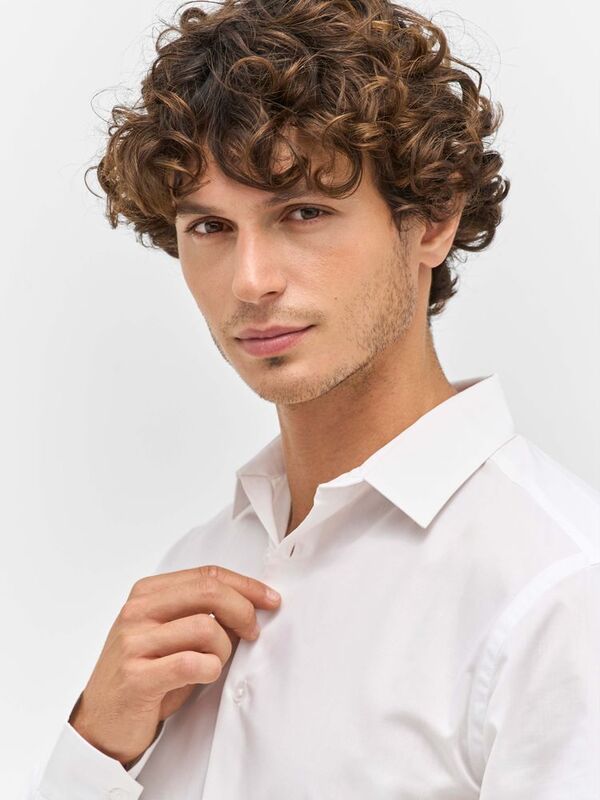 Рубашка мужская Bailey, голубая арт.04770220