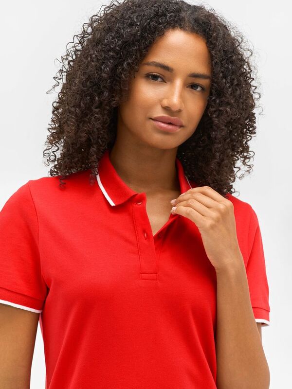 Рубашка поло унисекс Palermo, темно-синяя с белым арт.04769912