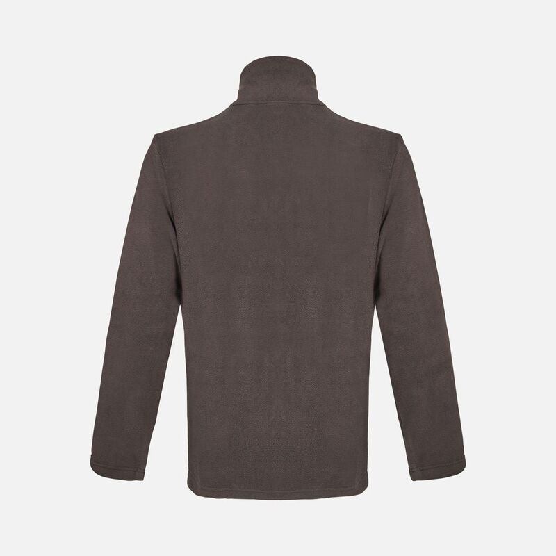 Куртка флисовая унисекс Nitro, коричневая арт.04759394