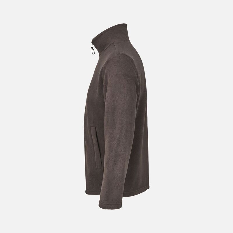 Куртка флисовая унисекс Nitro, коричневая арт.04759394