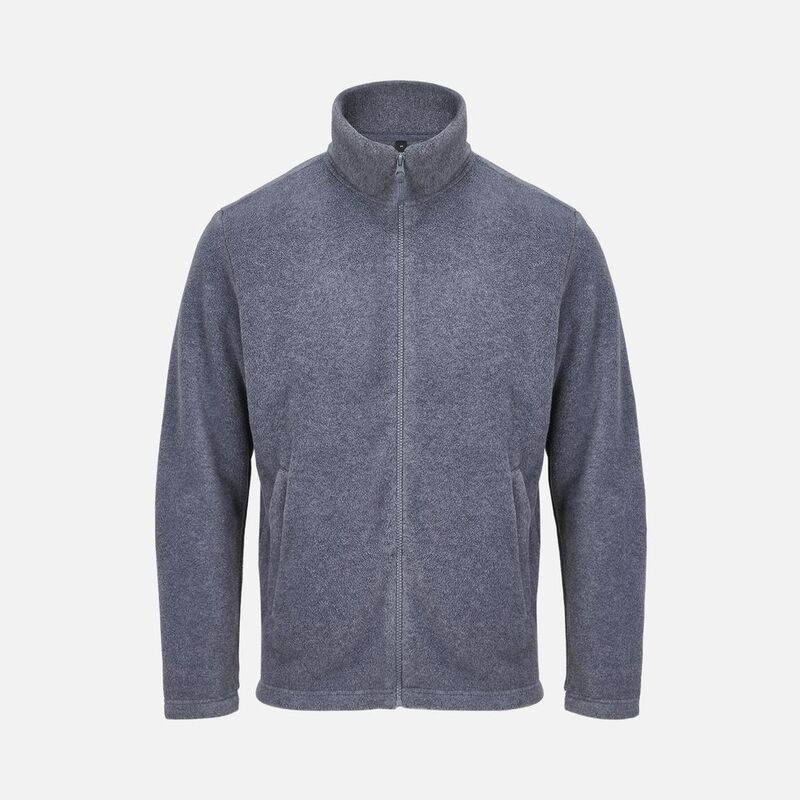 Куртка флисовая унисекс Nitro, серый меланж арт.04759350