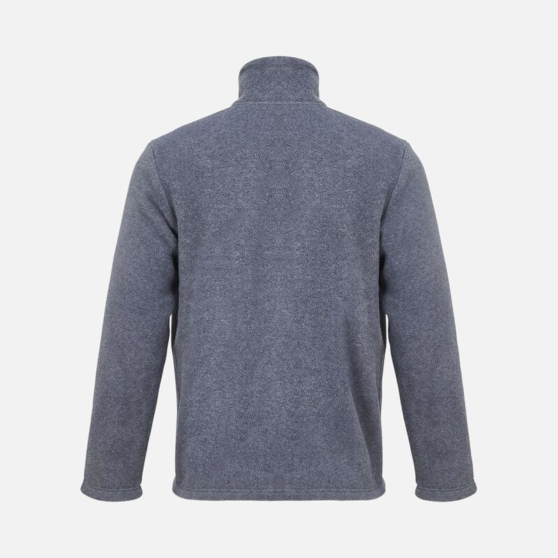 Куртка флисовая унисекс Nitro, серый меланж арт.04759350