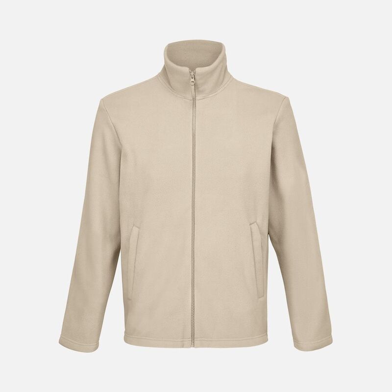 Куртка флисовая унисекс Nitro, серо-бежевая арт.04759123