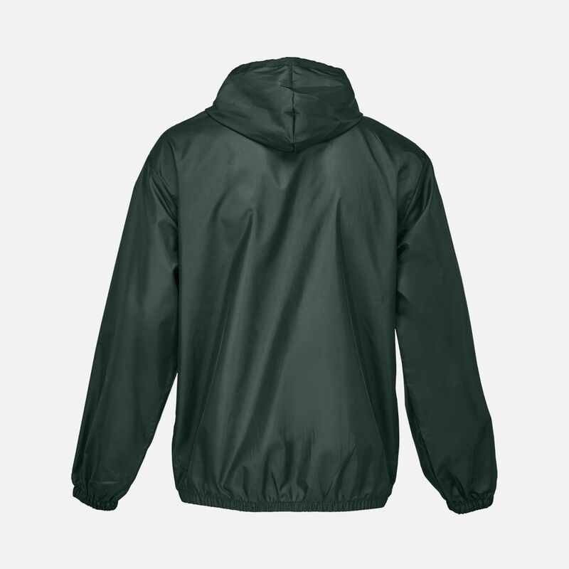 Ветровка унисекс Shield, темно-зеленая арт.04758266