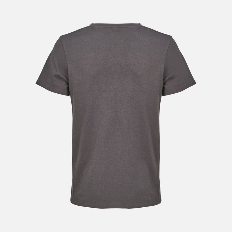 Футболка унисекс Regent с V-образным вырезом, темно-серая арт.04765384