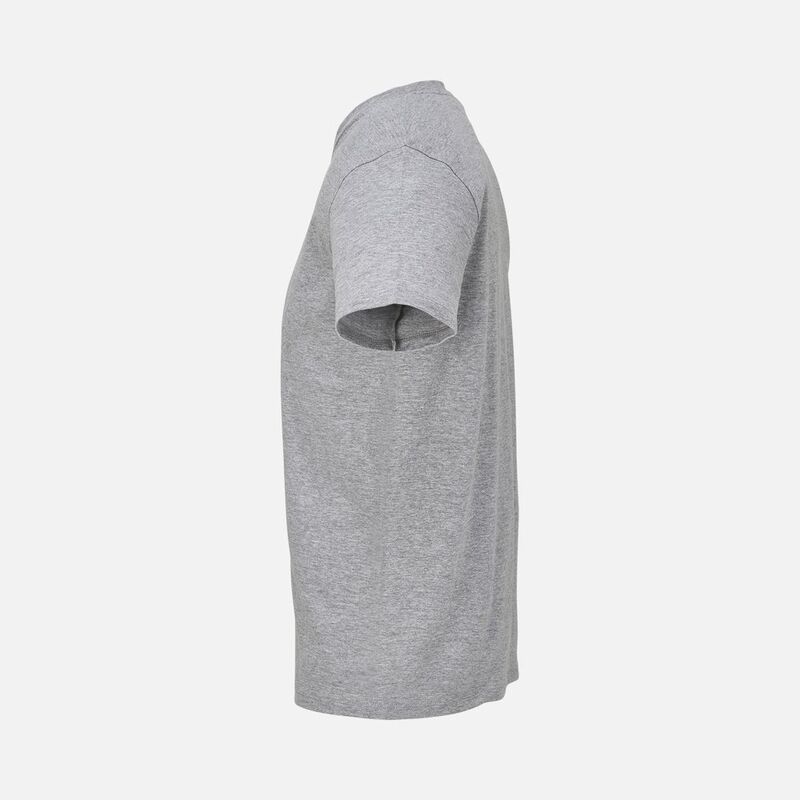 Футболка унисекс Regent с V-образным вырезом, серый меланж арт.04765350