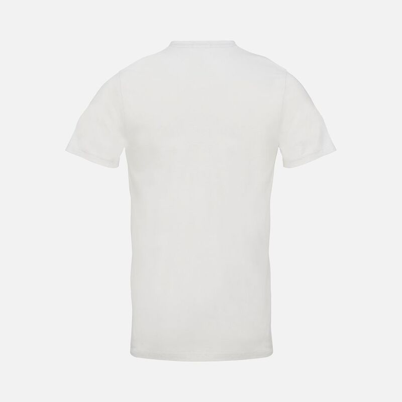 Футболка унисекс Regent с V-образным вырезом, молочно-белая арт.04765104