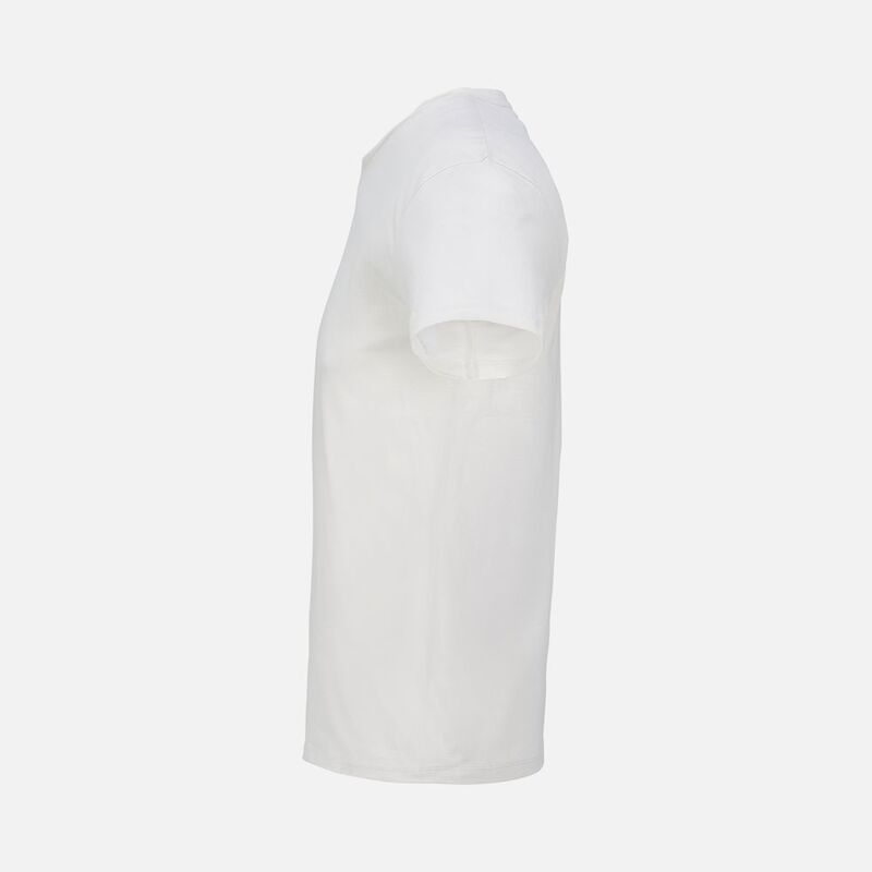 Футболка унисекс Regent с V-образным вырезом, молочно-белая арт.04765104