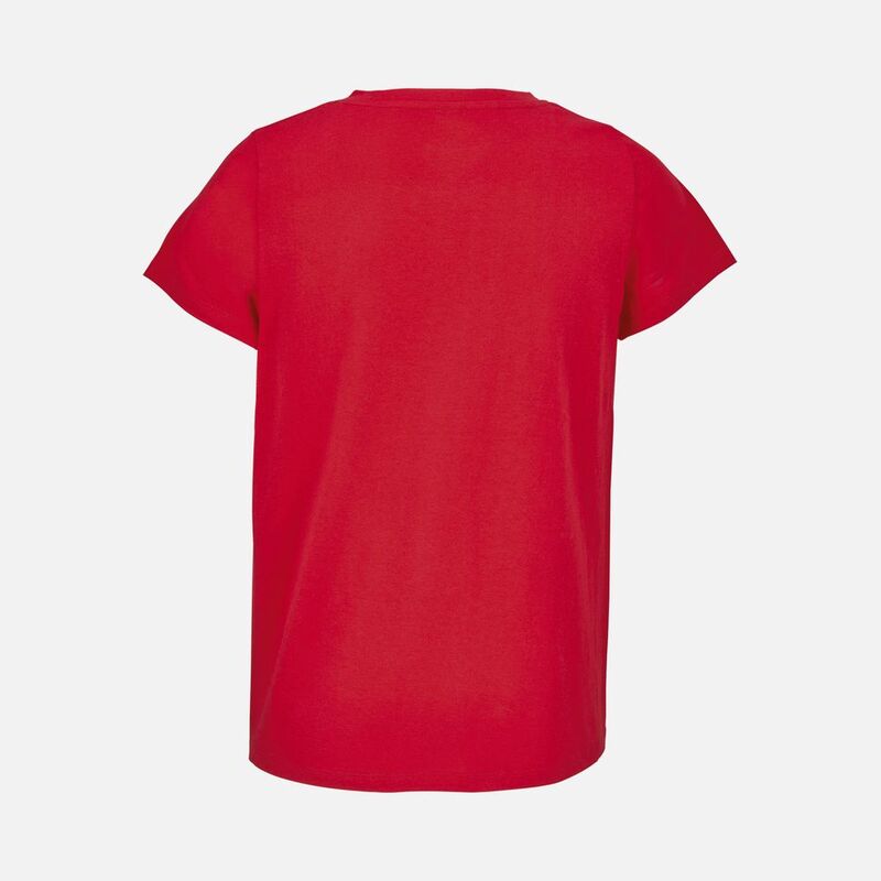 Футболка женская Regent Women с V-образным вырезом, красная арт.04766145