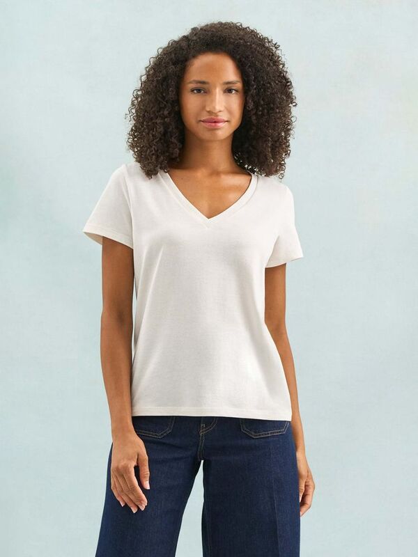 Футболка женская Regent Women с V-образным вырезом, ярко-синяя (royal) арт.04766241