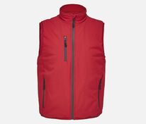 Жилет софтшелл унисекс Falcon BW, красный арт.04809162