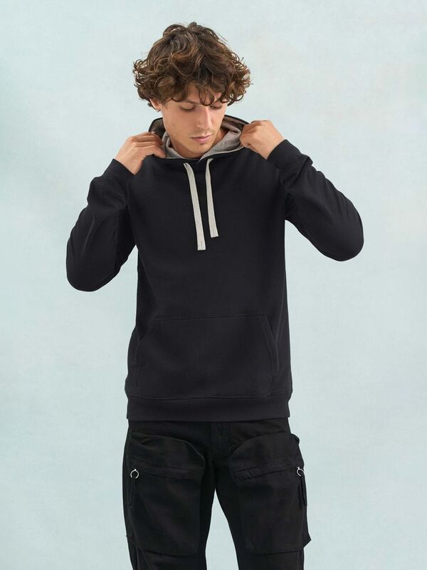 Худи унисекс Cameron, темно-синее с красным арт.04853874