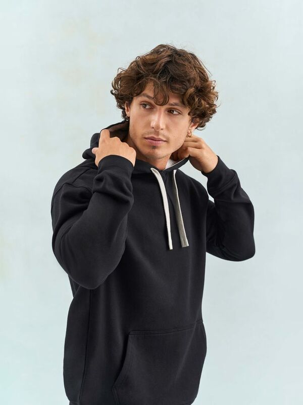 Худи унисекс Cameron, темно-синее с серым арт.04853975