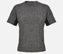 Футболка спортивная унисекс Storm, черный меланж арт.04810313
