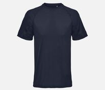 Футболка спортивная унисекс Vortex, темно-синяя арт.04787319