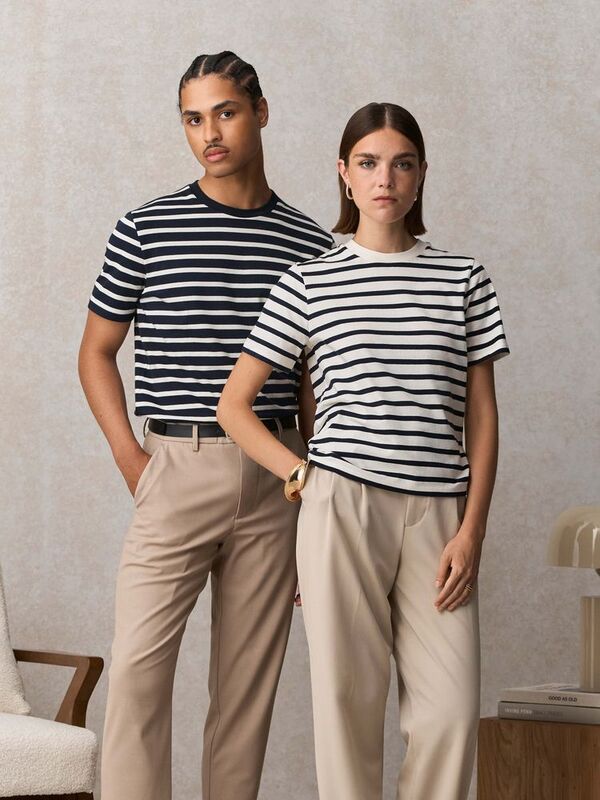 Футболка женская Legend Women, молочно-белая с темно-синим арт.04776537