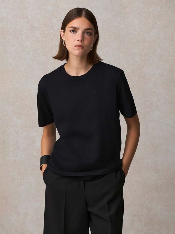 Футболка унисекс Lyam, молочно-белая арт.04859104