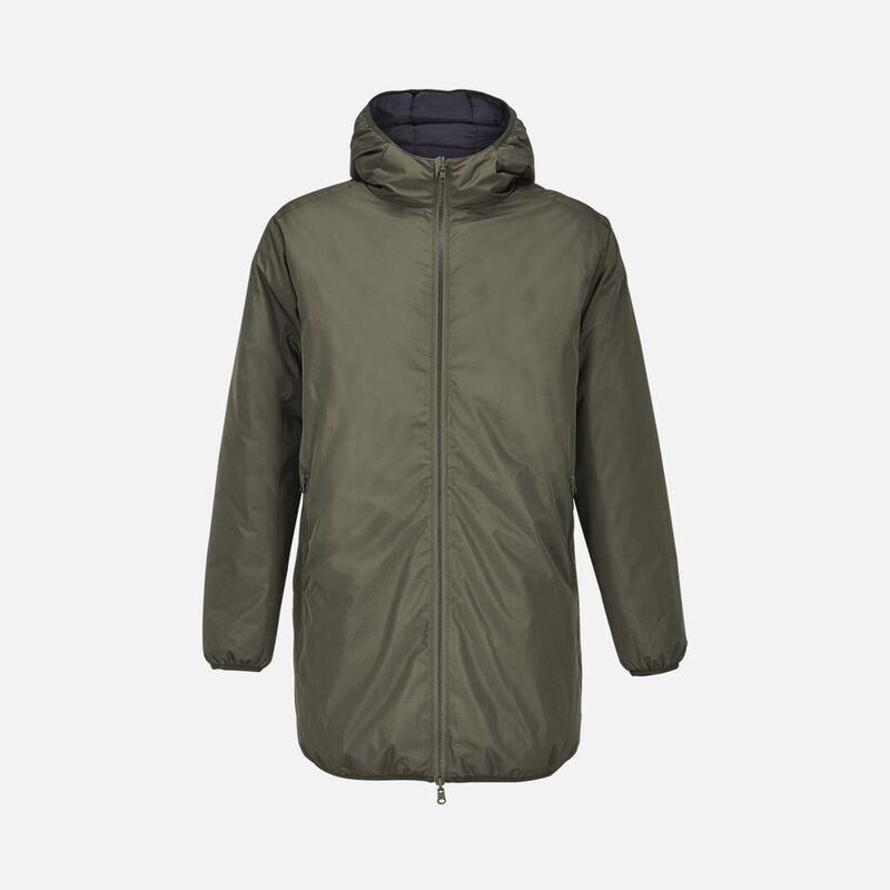 Куртка-парка унисекс Reverse, темный хаки арт.04815269