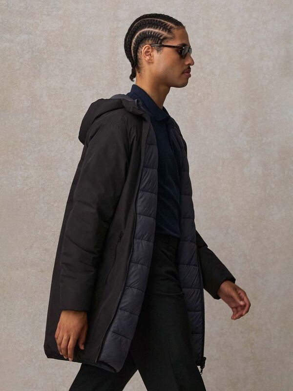 Куртка-парка унисекс Reverse, темный хаки арт.04815269