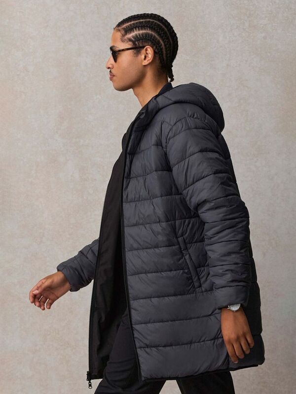 Куртка-парка унисекс Reverse, темно-синяя арт.04815319