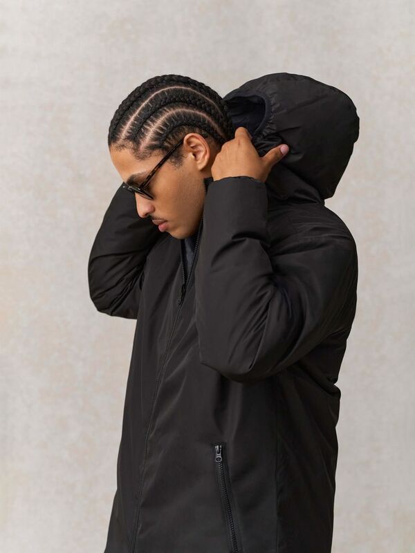 Куртка-парка унисекс Reverse, темно-синяя арт.04815319