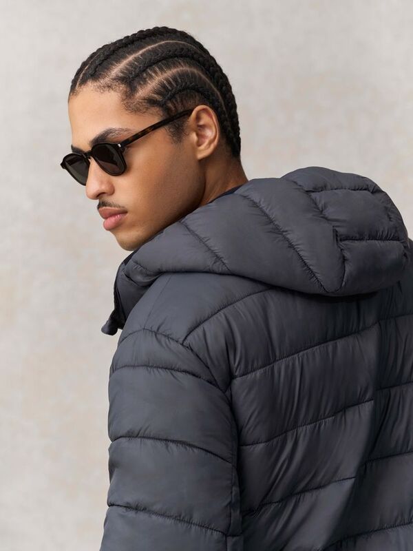 Куртка-парка унисекс Reverse, темно-синяя арт.04815319