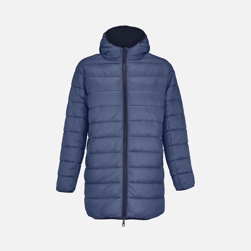 Куртка-парка унисекс Reverse, темно-синяя арт.04815319