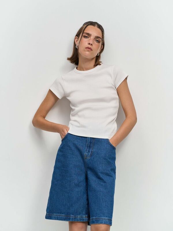 Футболка женская Sara, черная арт.04814309