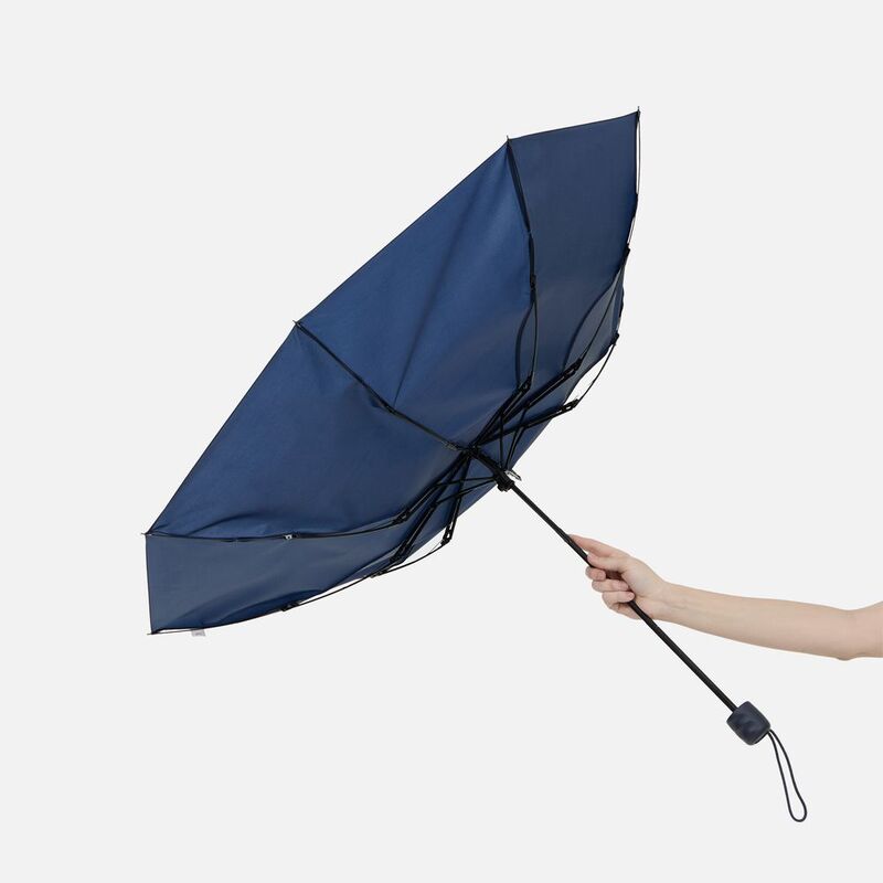 Зонт складной Basic, ver.2, темно-синий арт.21805.43