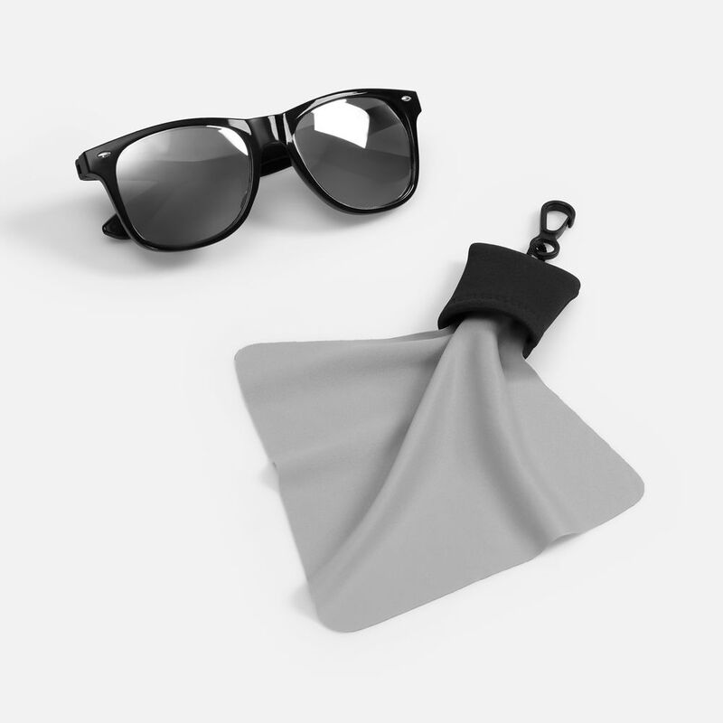 Очищающая салфетка Specta, серая с черным арт.20299.13