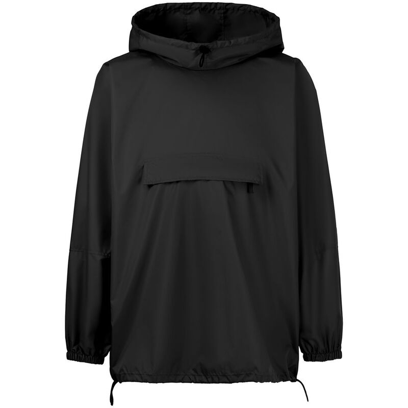 Дождевик-анорак Hard Work, укороченный, черный, единый размер арт.16880.30