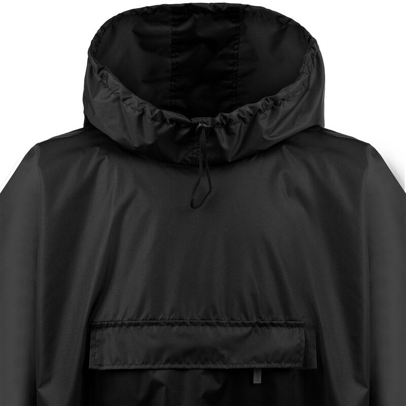 Дождевик-анорак Hard Work, укороченный, черный, единый размер арт.16880.30