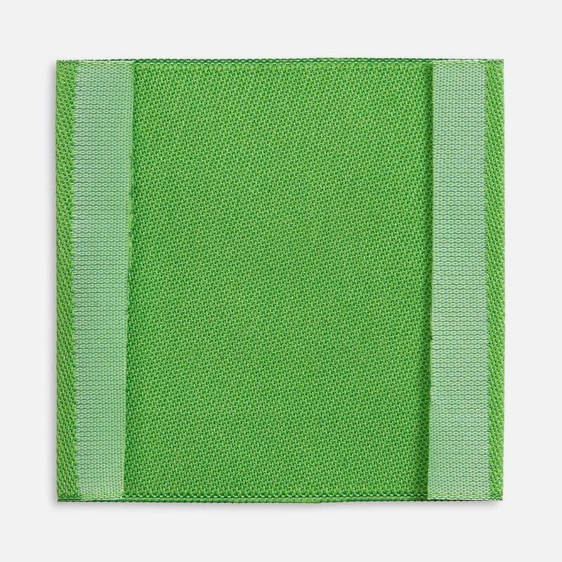 Лейбл тканевый Epsilon, L, зеленый (оливковый) арт.13942.92