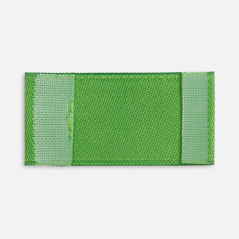 Лейбл тканевый Epsilon, XXS, зеленый (оливковый) арт.16348.92