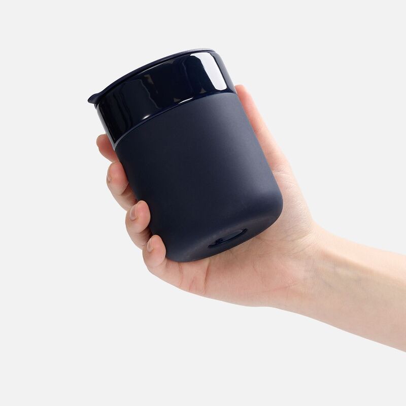 Кружка Nabo с силиконовым держателем, темно-синяя арт.18279.40