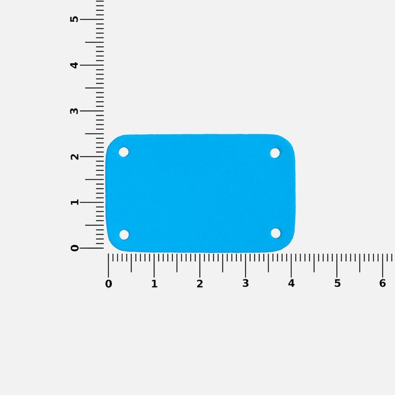 Лейбл Eta Soft Touch, S, голубой арт.17498.14
