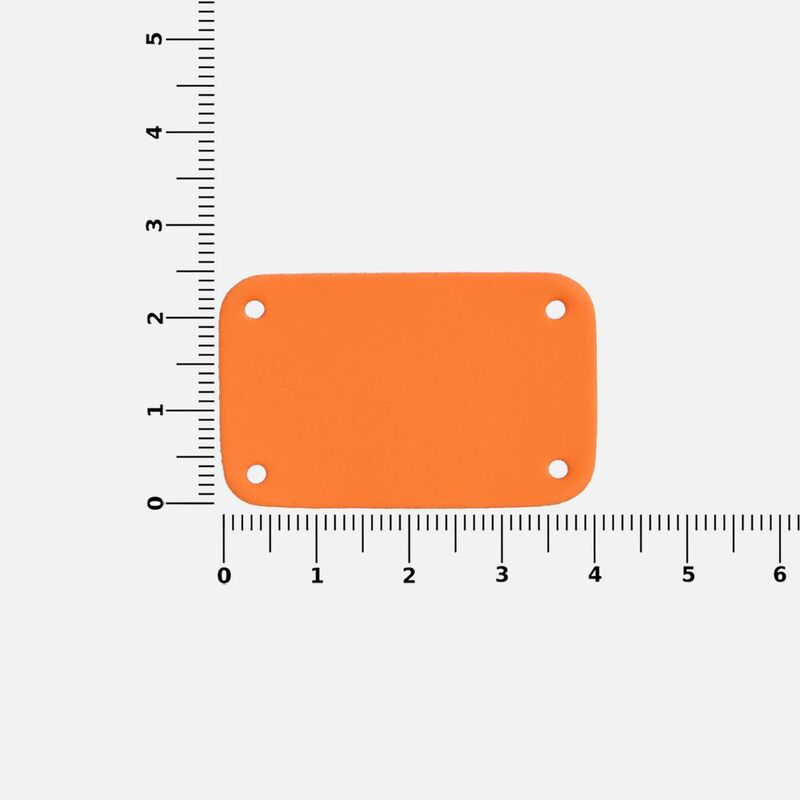 Лейбл Eta Soft Touch, S, оранжевый арт.17498.20