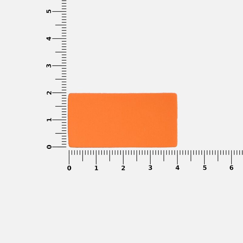 Лейбл Listra Soft Touch, XS, оранжевый арт.17495.20