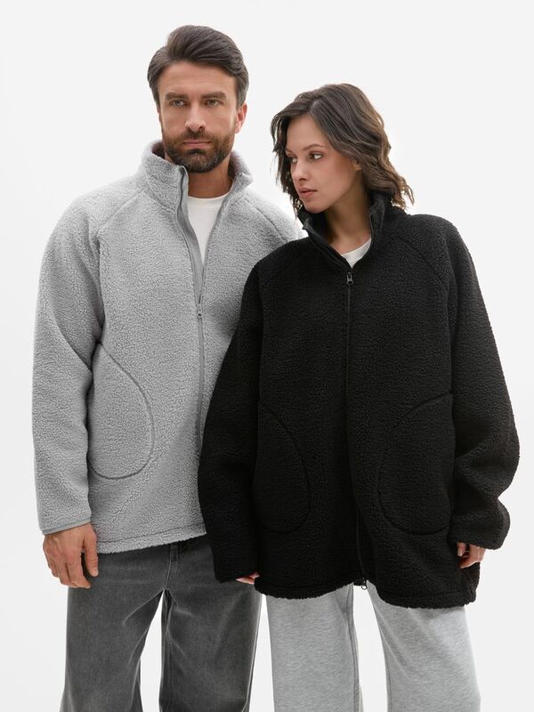 Куртка унисекс Oblako 2.0, черная арт.24419.30