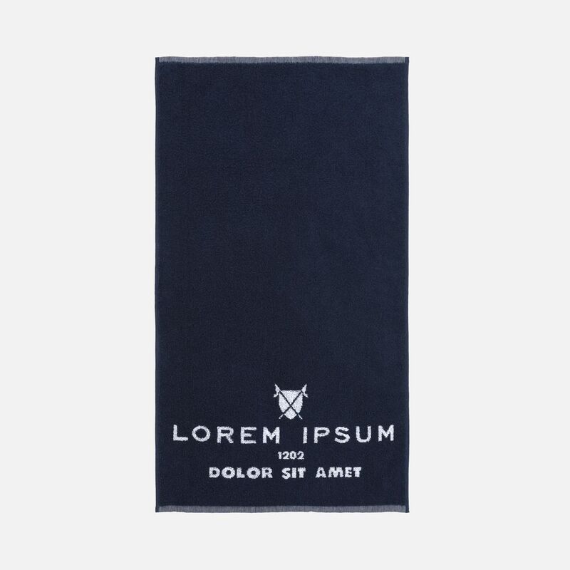 Полотенце на заказ Surpass с пестротканым логотипом, большое арт.18690.01