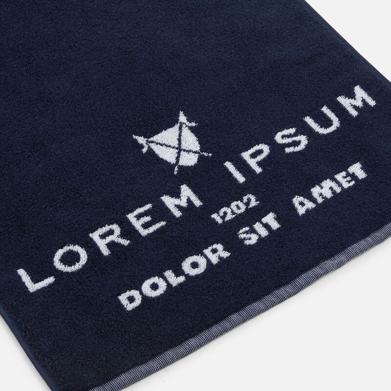 Полотенце на заказ Surpass с пестротканым логотипом, большое арт.18690.01