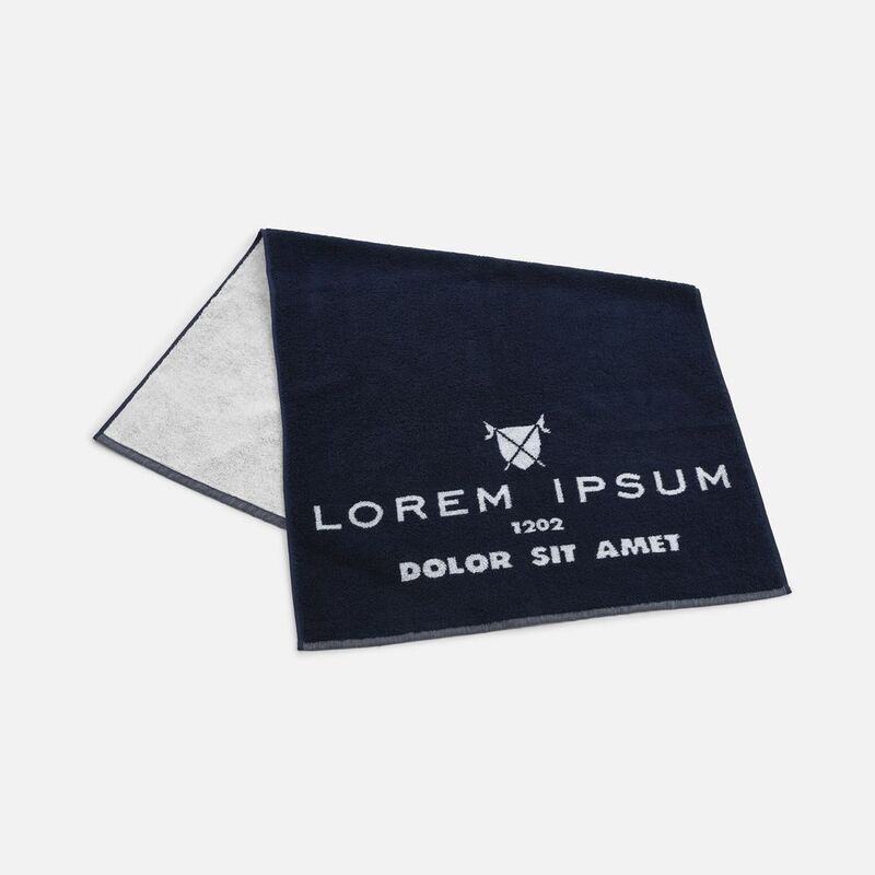 Полотенце на заказ Surpass с пестротканым логотипом, большое арт.18690.01