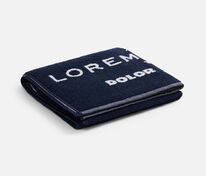 Полотенце на заказ Surpass с пестротканым логотипом, большое арт.18690.01