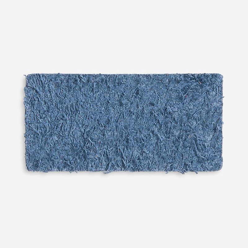 Лейбл кожаный Pasek, XS, синий арт.16572.44