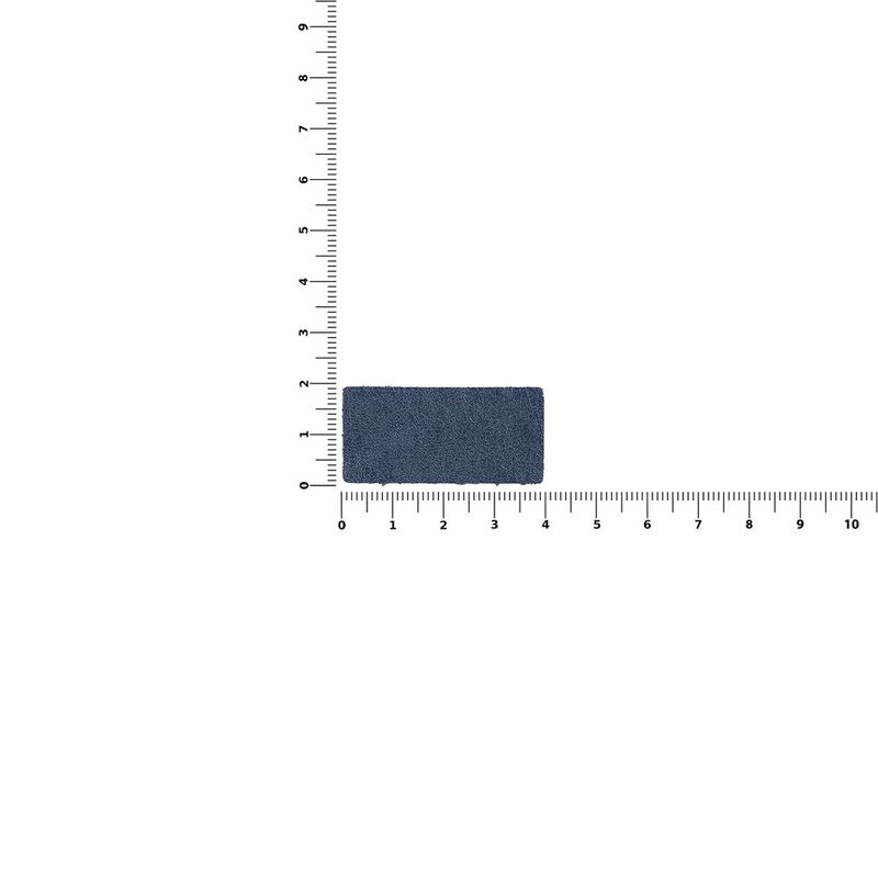 Лейбл кожаный Pasek, XS, синий арт.16572.44